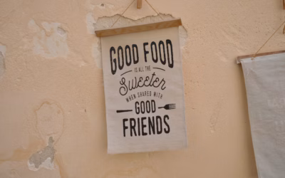 Eten met vrienden; 3 tips